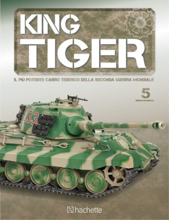 Costruisci il King Tiger - Uscita n.5 - 22 Febbraio 2025 - Quattordicinale