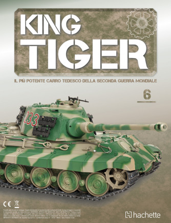 Costruisci il King Tiger - Uscita n.6 - 11 Marzo 2025 - Quattordicinale