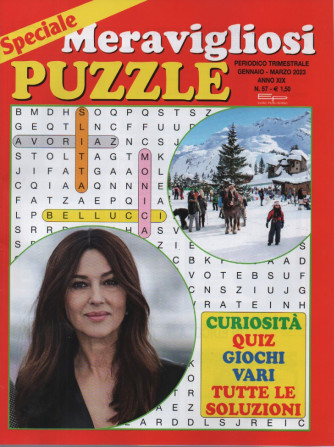Speciale Meravigliosi Puzzle - n. 57- trimestrale -gennaio - marzo 2023