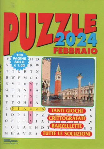 Puzzle 2024 - n. 386 - febbraio - aprile 2024 - 100 pagine