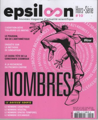 Epsiloon Hors-Séries - n. 10 - avril/juin 2024 - in lingua francese