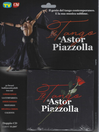 Cd Sorrisi super - n. 7 - Il tango di Astor Piazzolla - settimanale - luglio 2022 - doppio cd