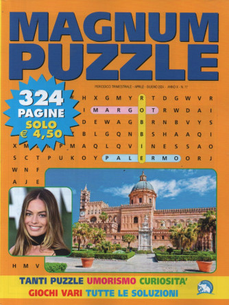 Magnum puzzle - n.77 - trimestrale -aprile - giugno  2024 - 324 pagine