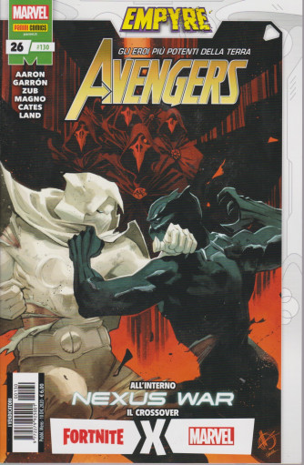 Avengers n. 130 -   mensile - 10 dicembre  2020