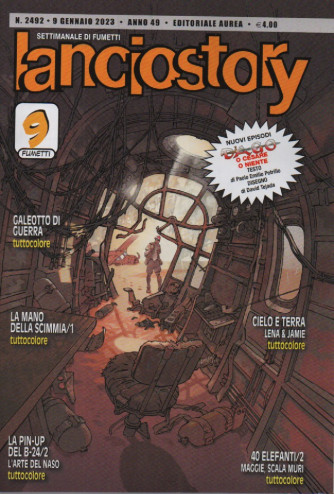 Lanciostory - n. 2492 - 9 gennaio 2023- settimanale di fumetti