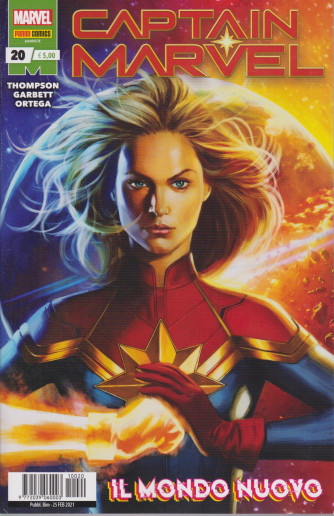 Captain Marvel - n. 20 -Il mondo nuovo -  mensile -25 febbraio 2021