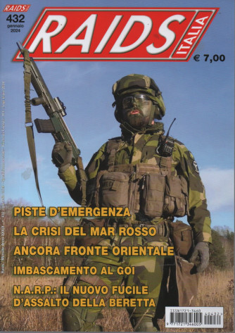 Raids - Italia - n. 432 -gennaio 2024 - mensile