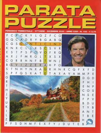 Parata puzzle - n. 102 - trimestrale -ottobre - dicembre  2023 -