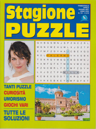 Stagione Puzzle - n. 101 - trimestrale - aprile - giugno 2021