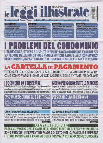 Le Leggi Illustrate - Uscita n.516 - 7 Novembre 2025 - Mensile