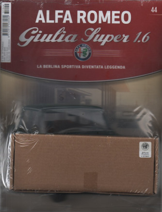 Costruisci La Leggendaria Alfa Romeo Giulia Super 1.6 - 44°Uscita - quattordicinale - 3/1/2024