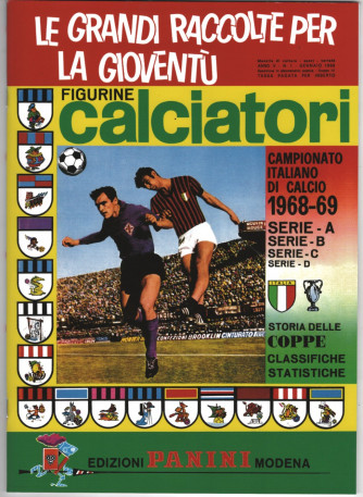 Collezione anastatica degli Album Calciatori Panini (2024) -8° uscita anno 1968/69