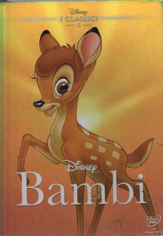 I dvd di Sorrisi 4 n. 13  -I classici - Bambi-   settimanale - 14 marzo   2023 -