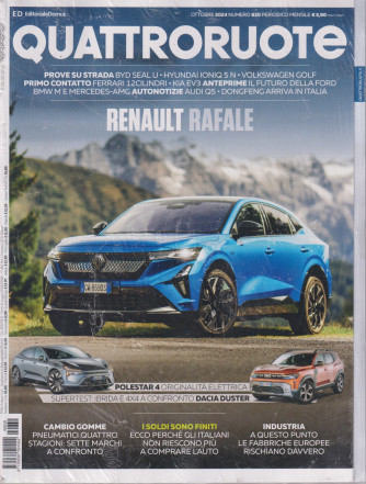 Quattroruote - n.830 -ottobre      2024- mensile