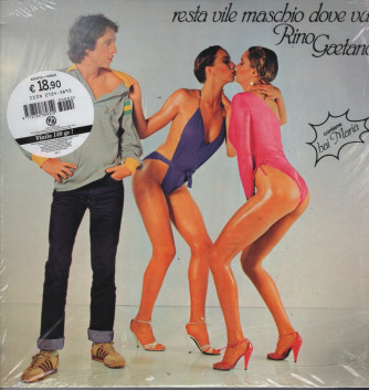 Vinile LP 33 giri - Resta vile maschio dove vai di Rino Gaetano (1979)