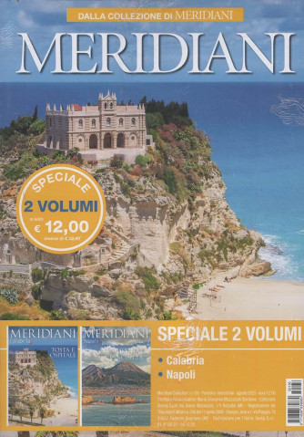 Meridiani Collection - Calabria + Napoli - Uscita n.136 - 8 Agosto 2025 - Bimestrale