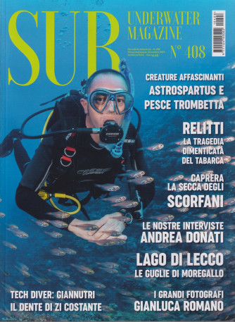 Sub underwater magazine - n. 408 - bimestrale -20 ottobre 2021