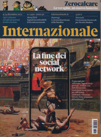 Internazionale - n.1490 - 9/15 dicembre 2022   - settimanale - 2 riviste