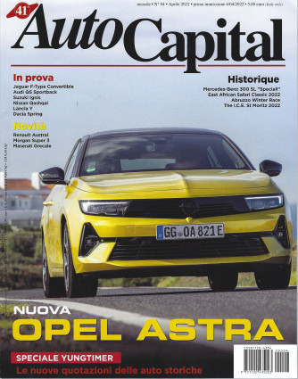 Auto Capital - n. 4  -  mensile -aprile  2022