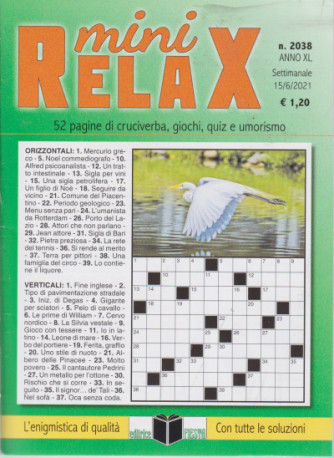 Abbonamento Mini Relax (cartaceo  settimanale)