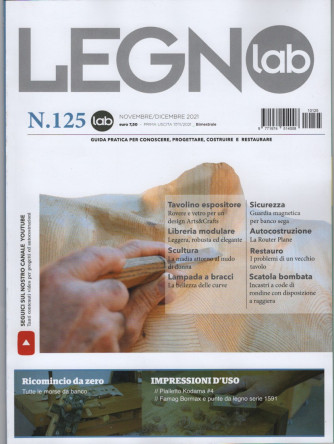 Legno Lab - n. 1254 - bimestrale -Novembre 2021