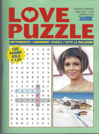 Love Puzzle - n. 362  - mensile - febbraio 2022- 100 pagine