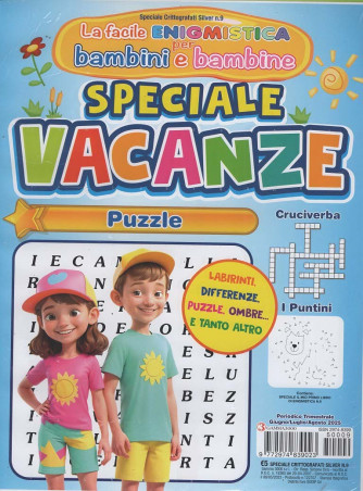 Speciale Vacanze Puzzle - Uscita n.9 - 24 Maggio 2025 - Trimestrale