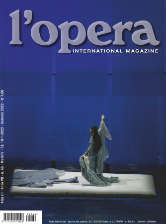 L'opera international magazine - n. 66- mensile  - gennaio 2022