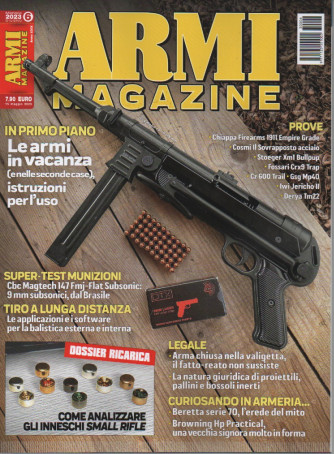 Armi magazine - n. 6  - giugno   2023 - mensile