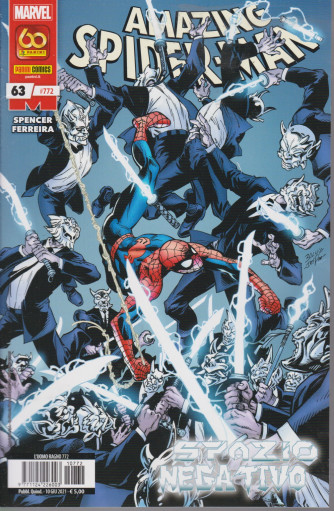 Uomo Ragno -Amazing Spider Man - Spazio negativo -    n. 772 - quindicinale - 10 giugno 2021