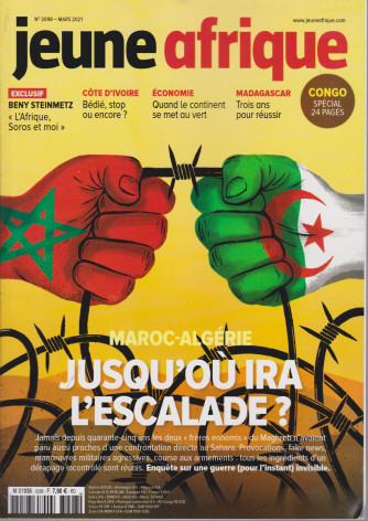 Jeune Afrique - n. 3098 - mars 2021 - in lingua francese