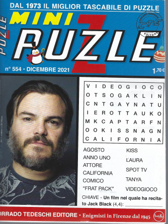 Mini Puzzle - n. 554 -dicembre  2021 - mensile