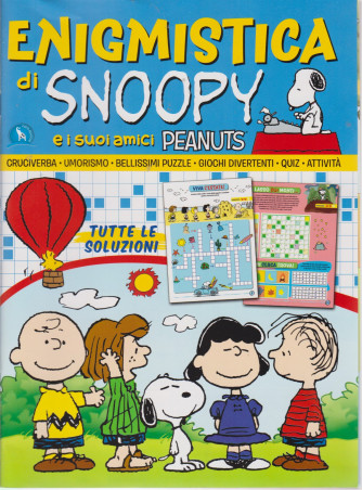 Gioca con  noi - n. 65  - Enigmistica di Snoopy e i suoi amici Peanuts - trimestrale - agosto - ottobre 2021 -
