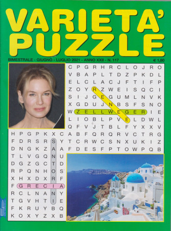 Varieta' Puzzle - n. 117 -     bimestrale - giugno - luglio  2021 -