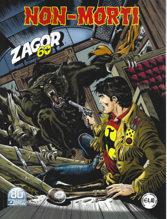 Zagor -Non morti -  n. 725  - mensile - 2 settembre  2021