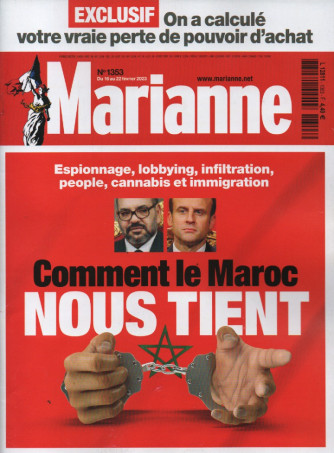 Marianne - n. 1353 - du 16 au 22 fevrier  2023 - in lingua francese