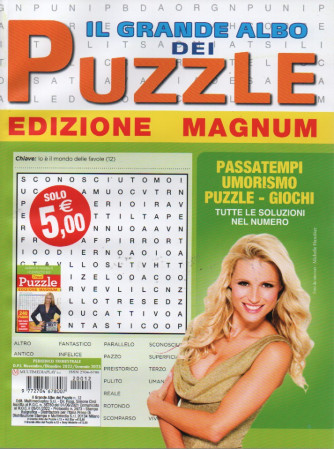 Il Grande Albo dei puzzle - Edizione magnum - n. 12- trimestrale  -novembre - dicembre - gennaio 2023