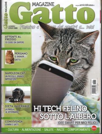 Gatto magazine - n.130 - bimestrale - Dicembre/genaio 2020