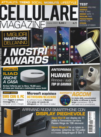 Cellulare Magazine - n. 1 -marzo 2022 - mensile -