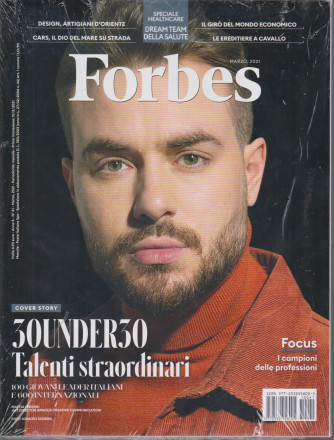 Forbes + Forbes - 100 professionals 2021  - n.41  -marzo 2021 - mensile - 2 riviste