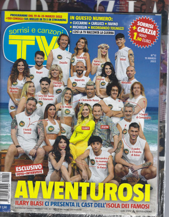 Sorrisi e Canzoni tv + Grazia - n. 12  -15 marzo  2022- settimanale - 2 riviste