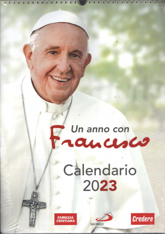 Calendario 2023 Un anno con Francesco - cm. 30x42 c/spirale