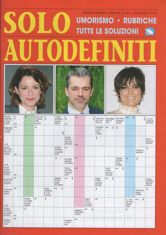 Solo Autodefiniti - Uscita n.351 - 17 Giugno 2025 - Mensile