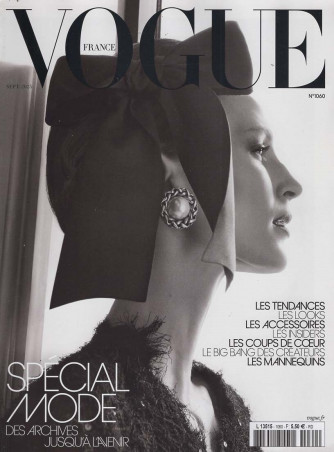 Vogue France - Uscita n.1060 - 19 Settembre 2025 - Mensile - In lingua francese