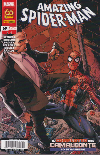 Amazing Spider-Man - n. 778 - Il complotto del camaleonte lo straniero-  quindicinale - 9 settembre 2021