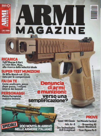 Armi magazine - n. 4  - aprile   2023 - mensile