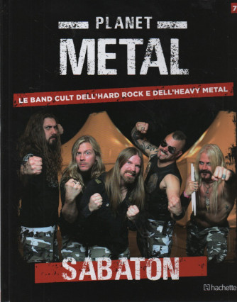 Planet Metal  - Sabaton-  n. 77- settimanale -9/3/2024 - copertina rigida