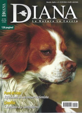 Diana - n. 4- mensile -aprile   2022- 128 pagine!