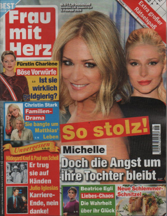 Frau mit Herz - n. 6 - 3 februar 2024 - in lingua tedesca