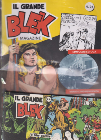 Il Grande Blek Magazine - Le Strisce - Il falso visconte - Uscita n.26 - 5 Novembre 2024 - Settimanale